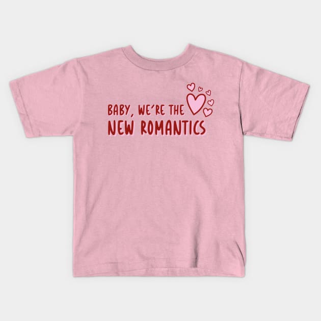 new romantics Kids T-Shirt by Venus Print